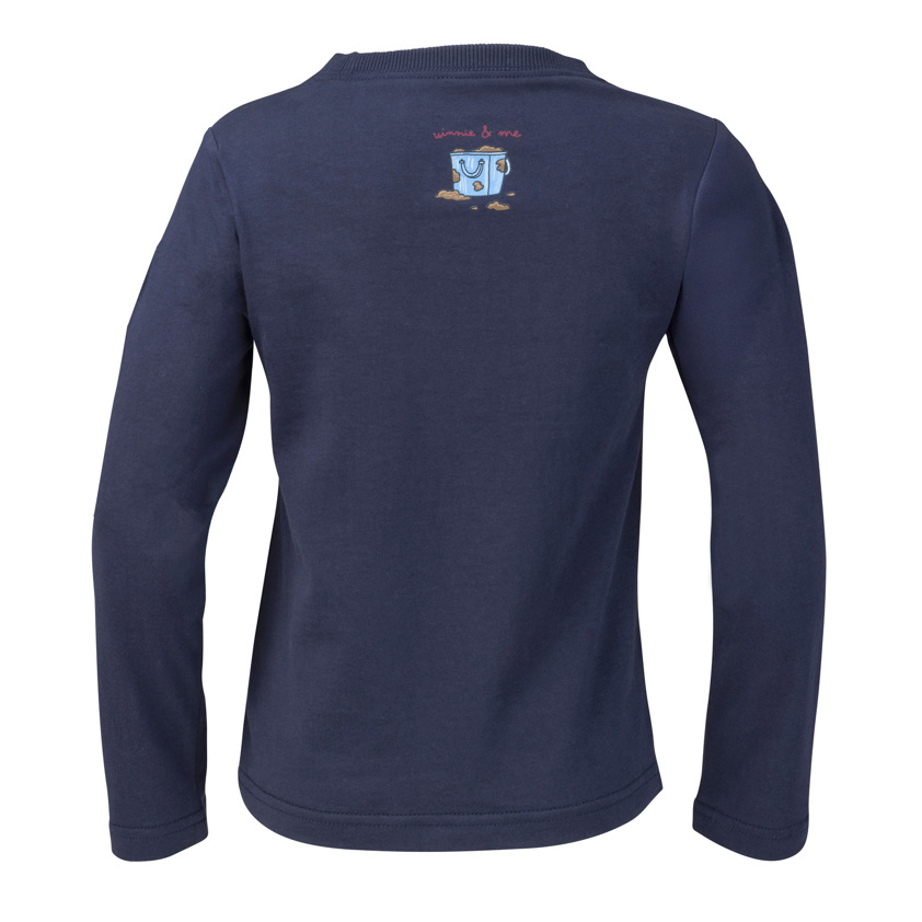 Navy Winnie & Me Long Sleeve Top