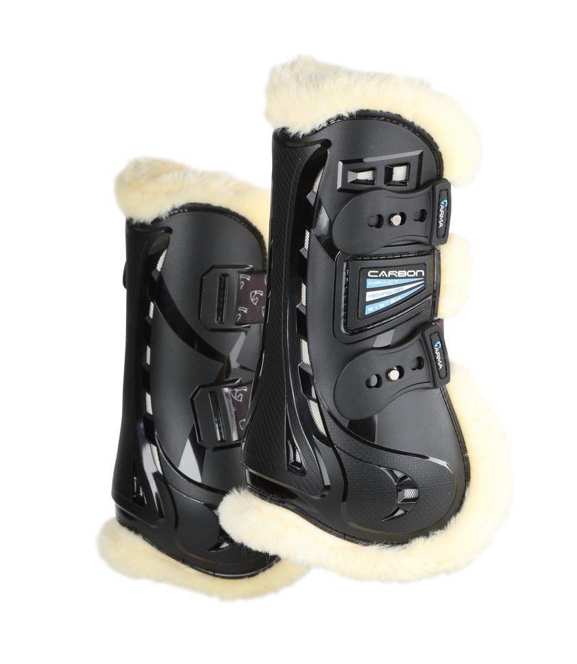 Black Arma Carbon Supafleece Tendon Boots