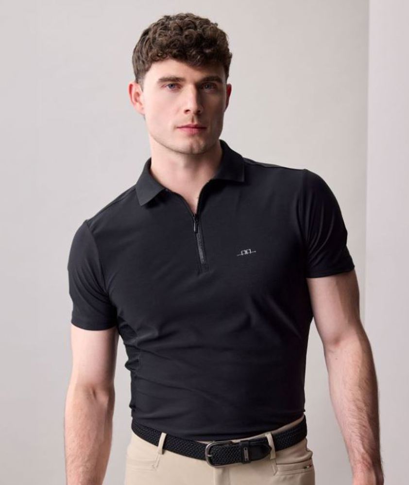 Black AA Mens Mattia Training Top
