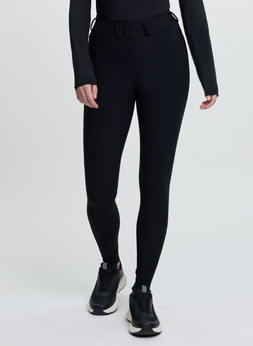 Black LeMieux Brilliance Knee Grip Breeches