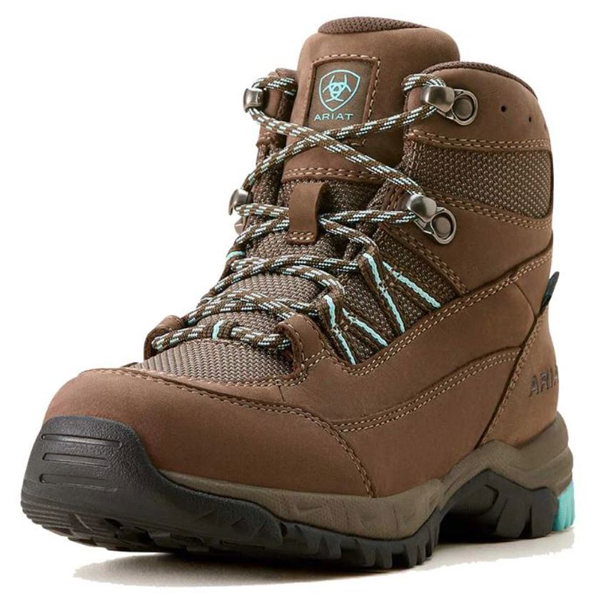Bitter Brown/Aqua Ariat Skyline Summit Waterproof Boot