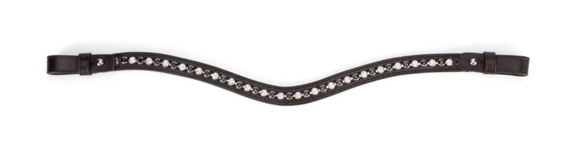 Black/Black Velociti Gara Diamante Browband