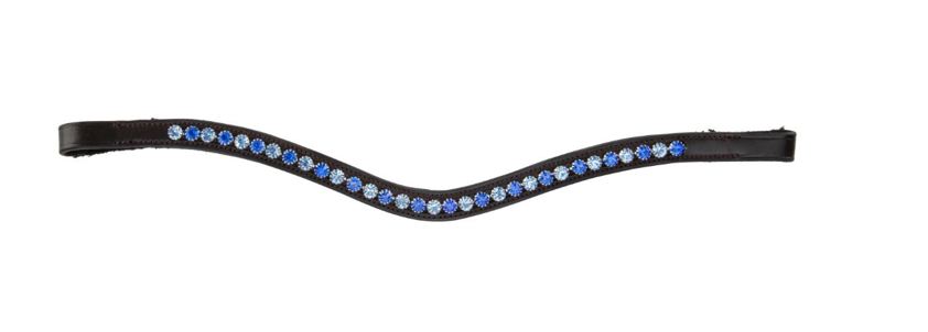 Black/Black Velociti Gara Diamante Browband