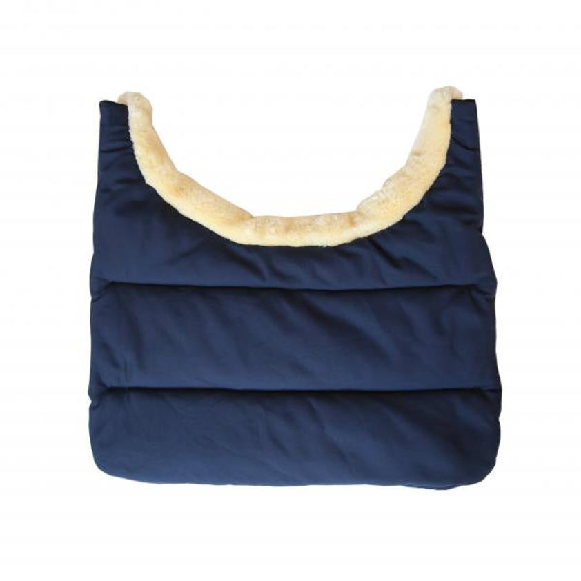 Navy Kentucky Rug Bib