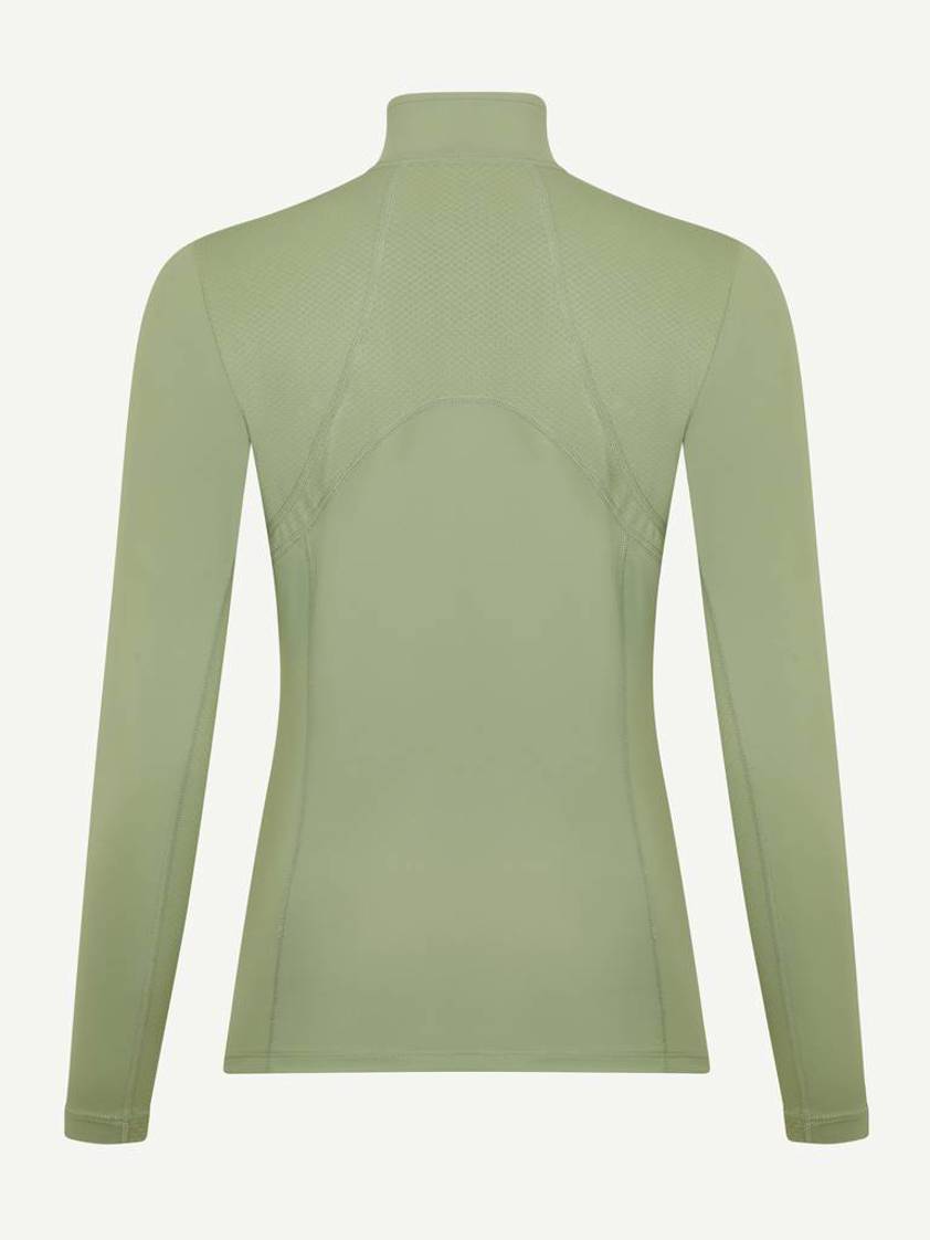 Thyme LeMieux Mia Mesh Long Sleeve Base Layer