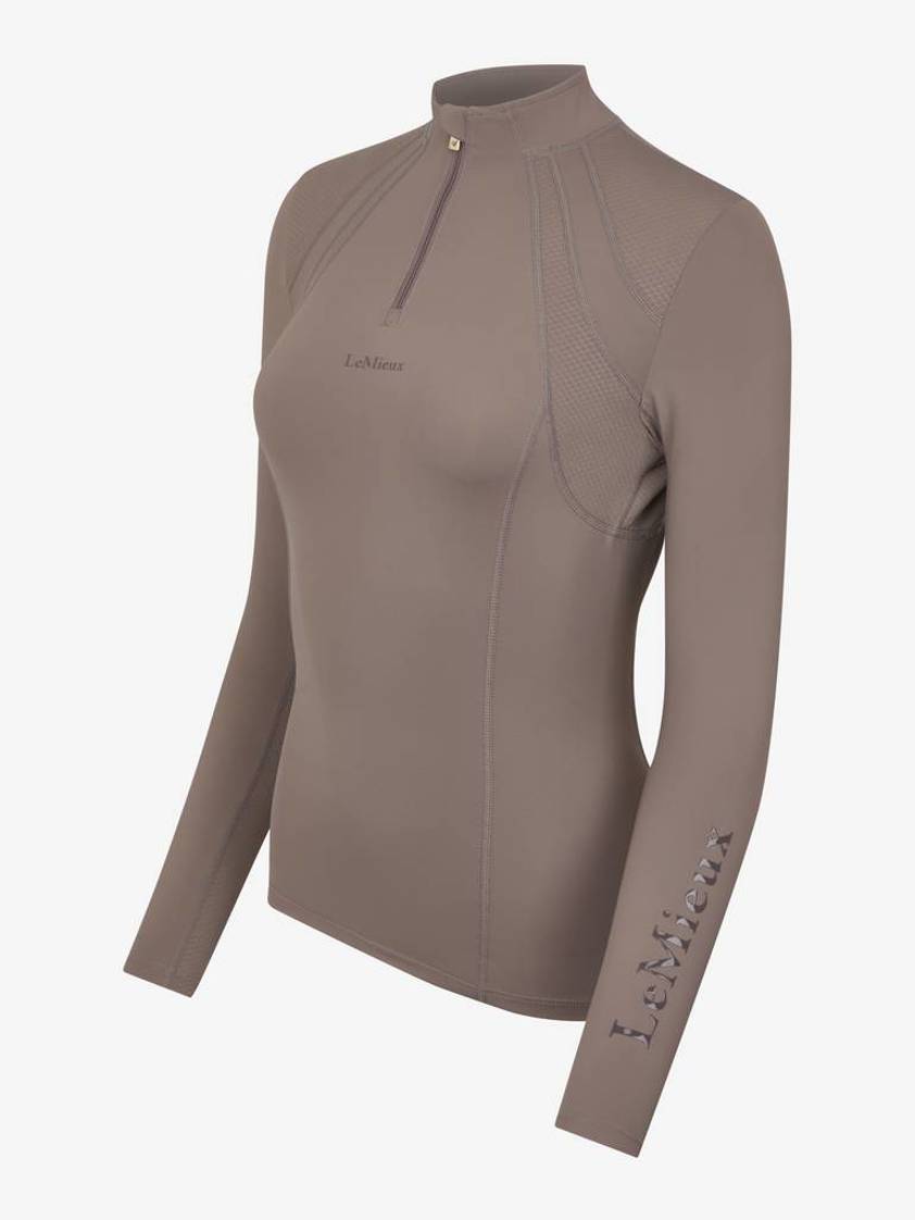 Walnut LeMieux Mia Mesh Long Sleeve Base Layer