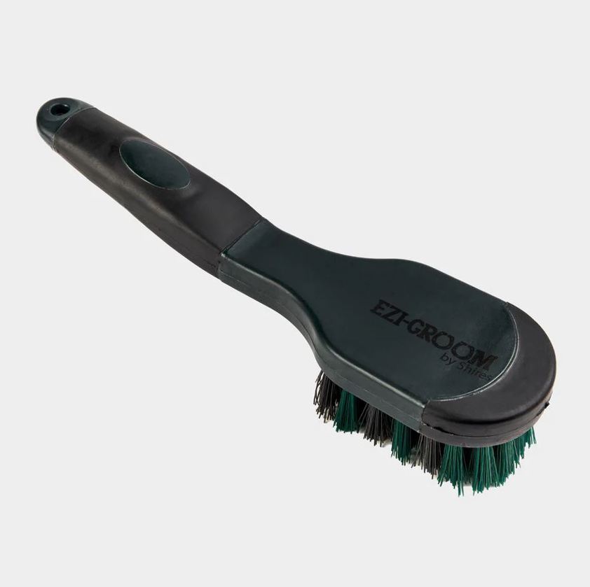 Forest Green Ezi-Groom Bucket Brush