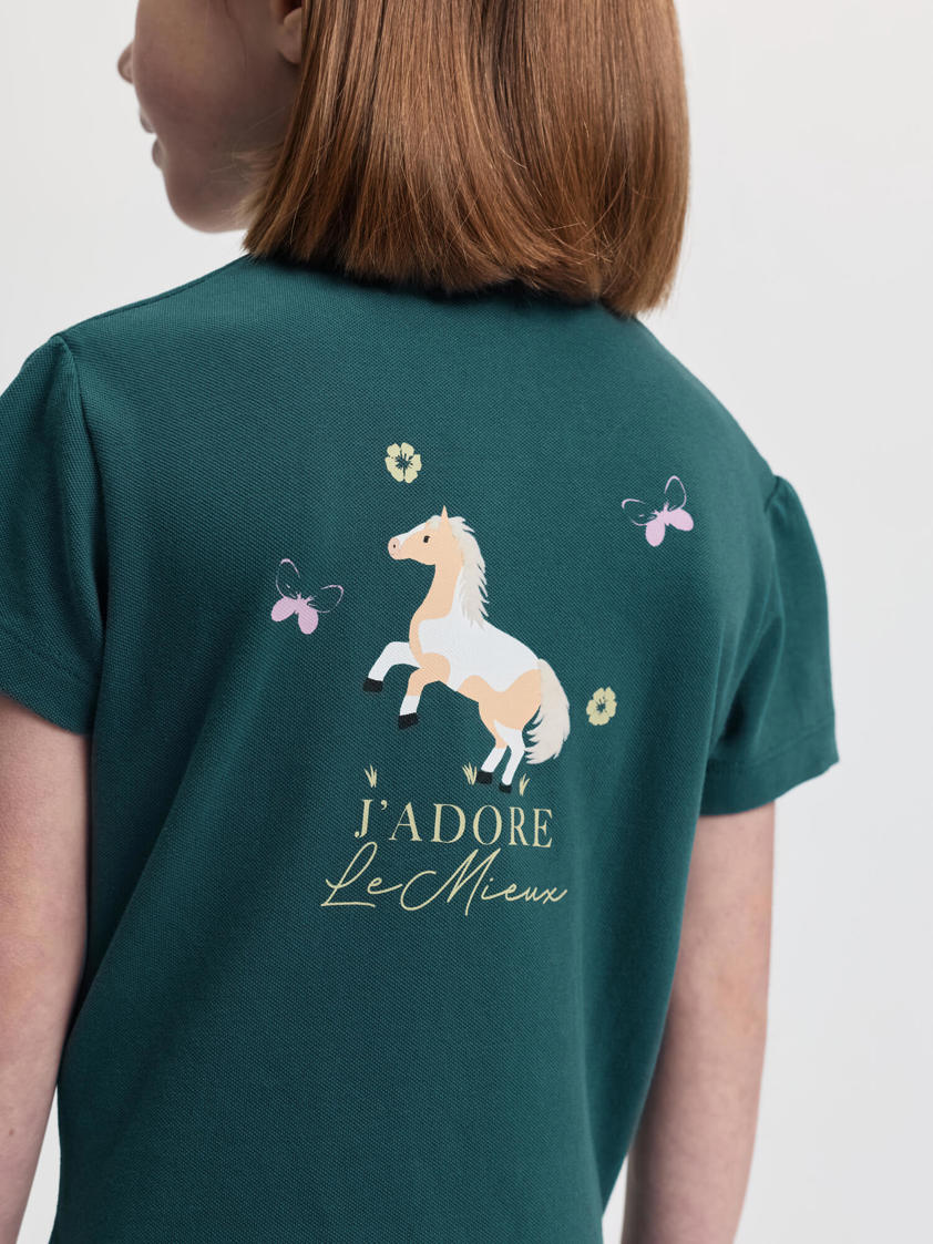 Jungle LeMieux Mini Polo Shirt