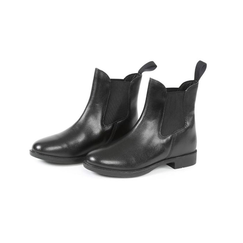 Black Bridleway Leather Jodhpur Boots