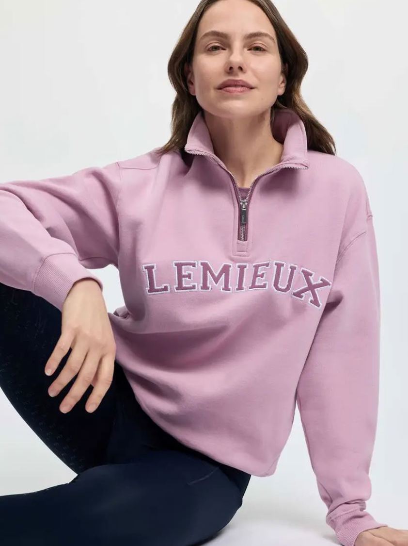 Fondant LeMieux Kelsie Quarter Neck Sweat