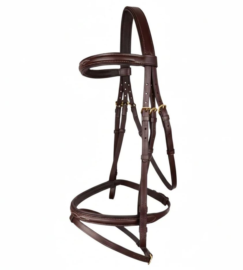 Brown EasyStride Bridle With Reins