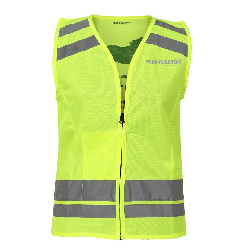 Yellow Equi-Flector Safety Vest