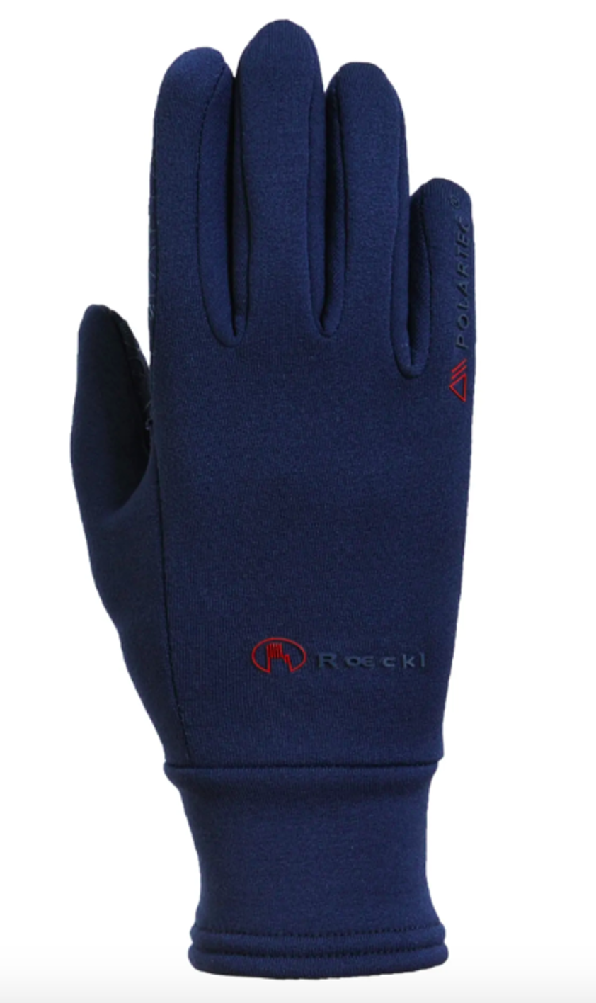 Navy Roeckl Polartec Junior (Warwick)