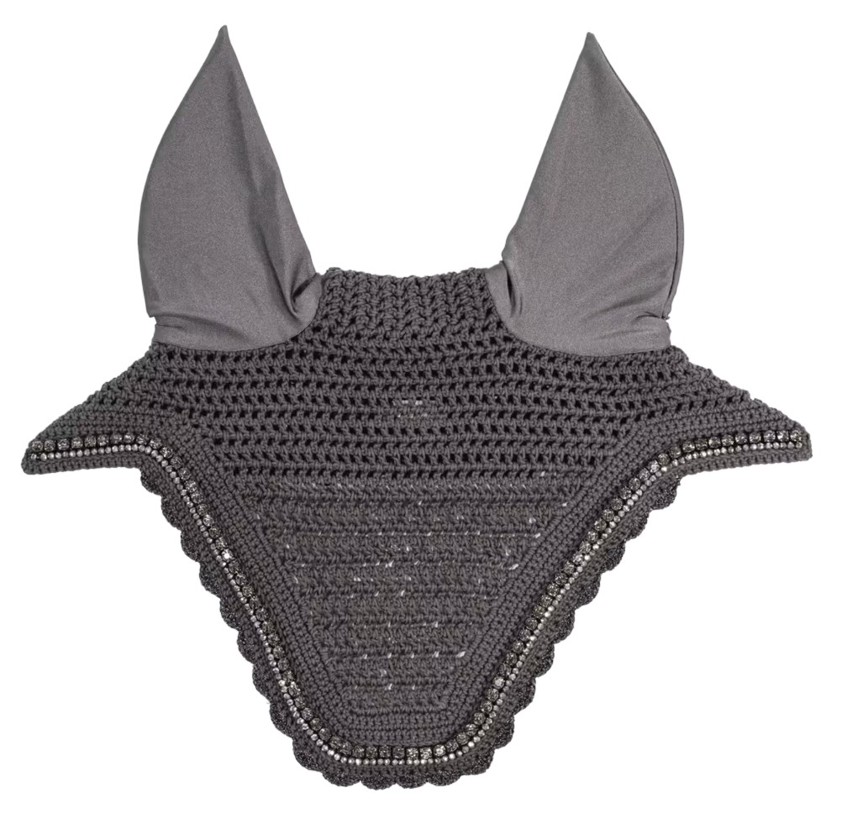 Dark Grey Kentucky Wellington Stone & Pearl Fly Veil
