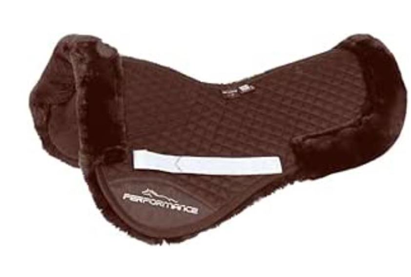 Brown Performance Fully Lined Half Pad