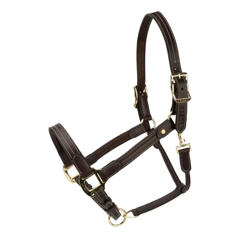 Havana Velociti Lusso Girona Leather Headcollar
