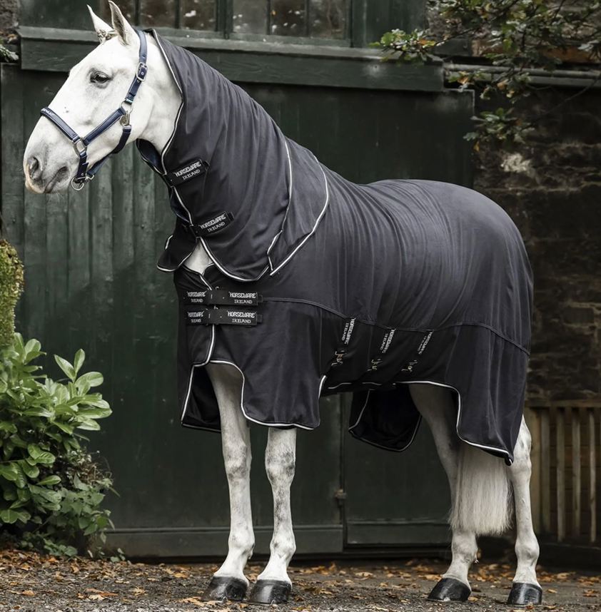 Black Horseware Show-Ready Rug