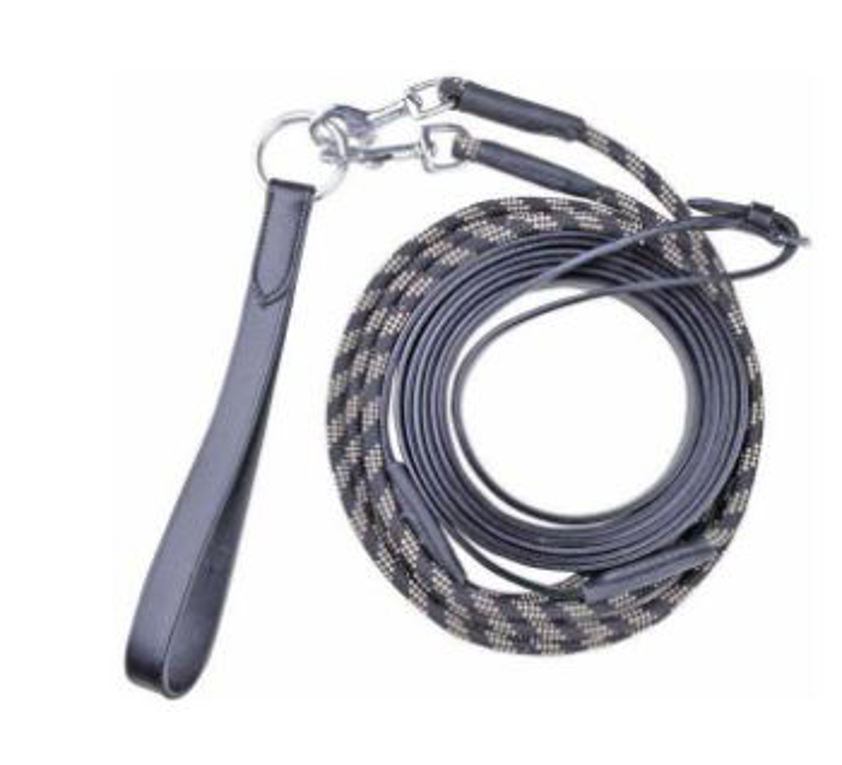 Black HKM Draw Reins