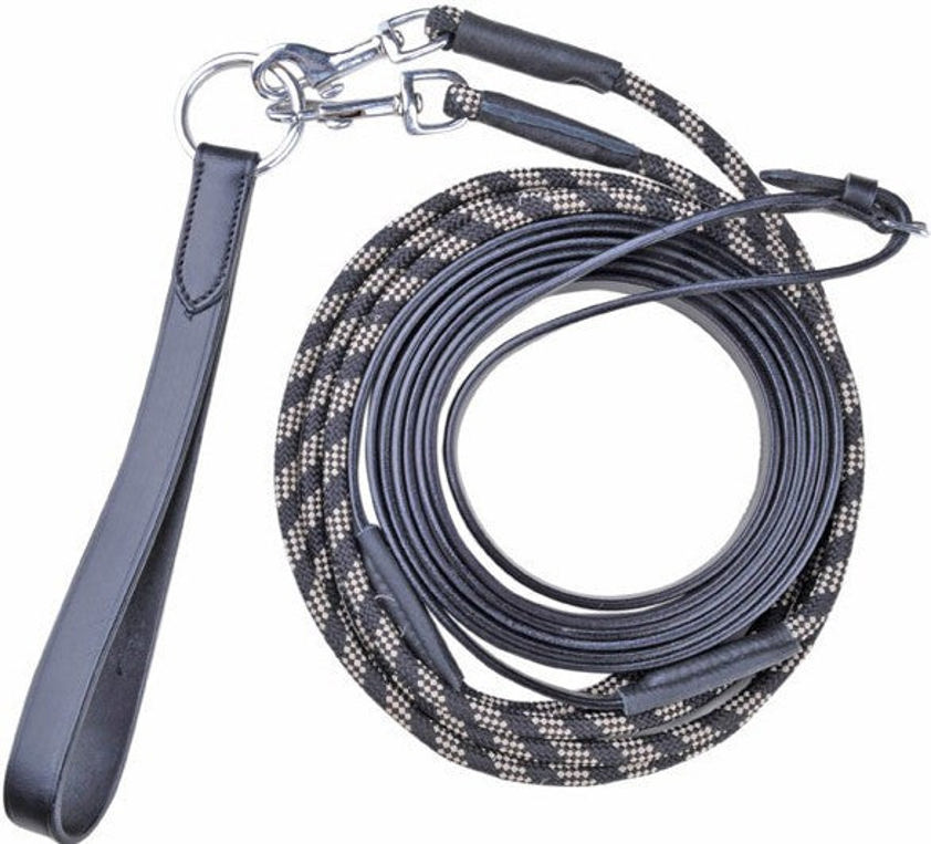 Black HKM Draw Reins