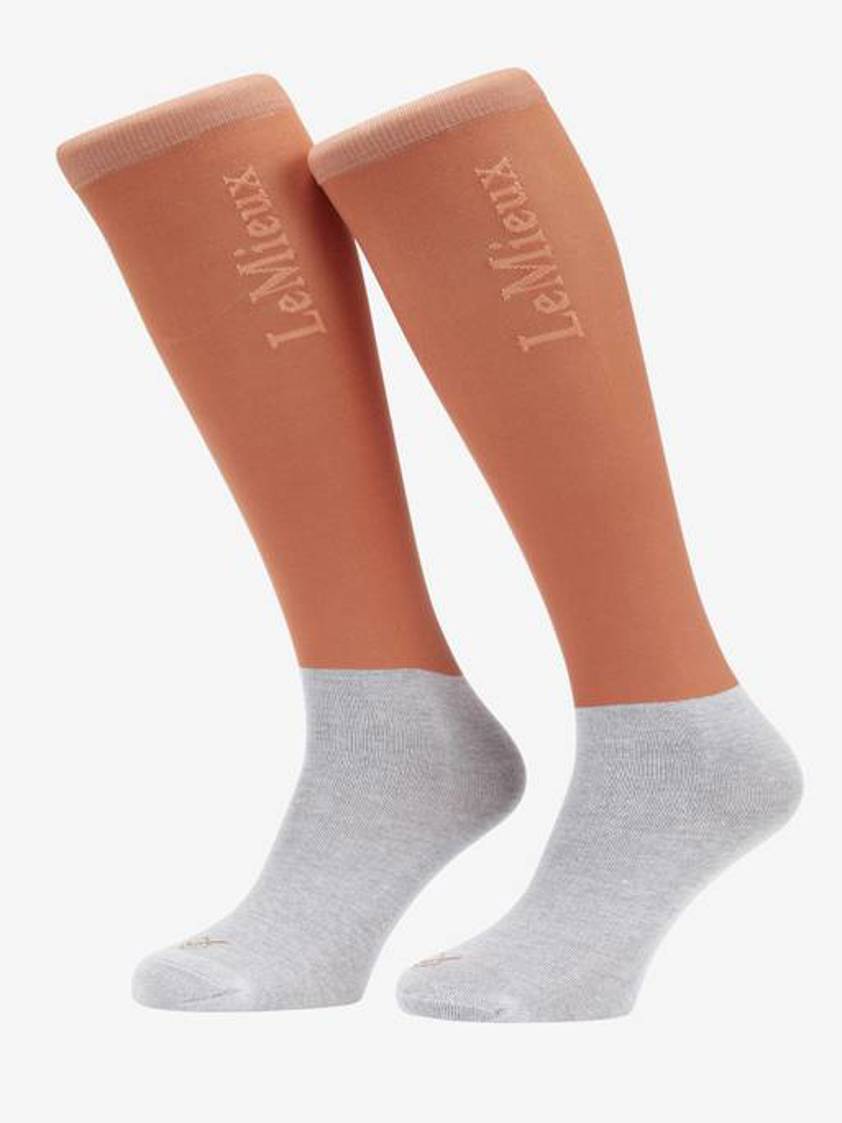 Apricot LeMieux Competition Socks