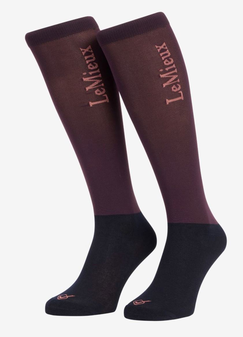 Damson LeMieux Competition Socks