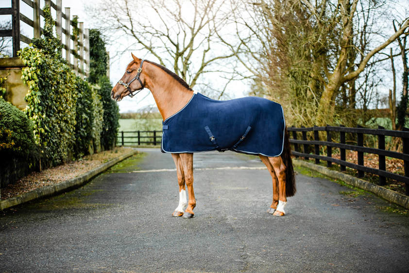 Black/Silver Equisential Fleece Cooler