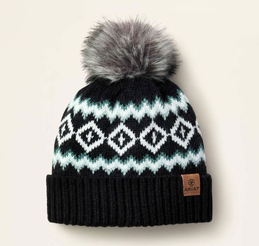 Black Ariat Bristol Beanie