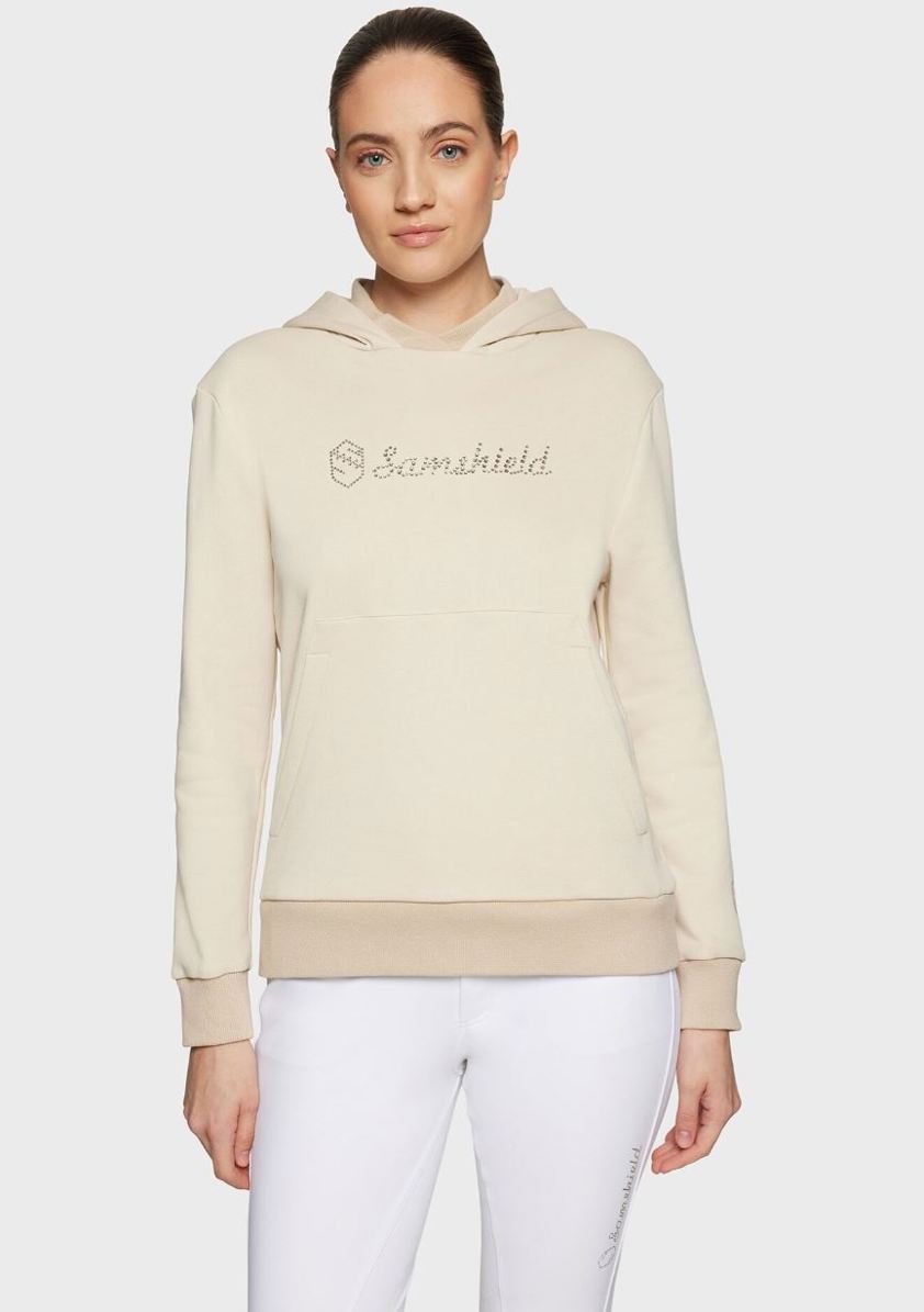 Beige Samshield Camilla Hoodie Sweatshirt