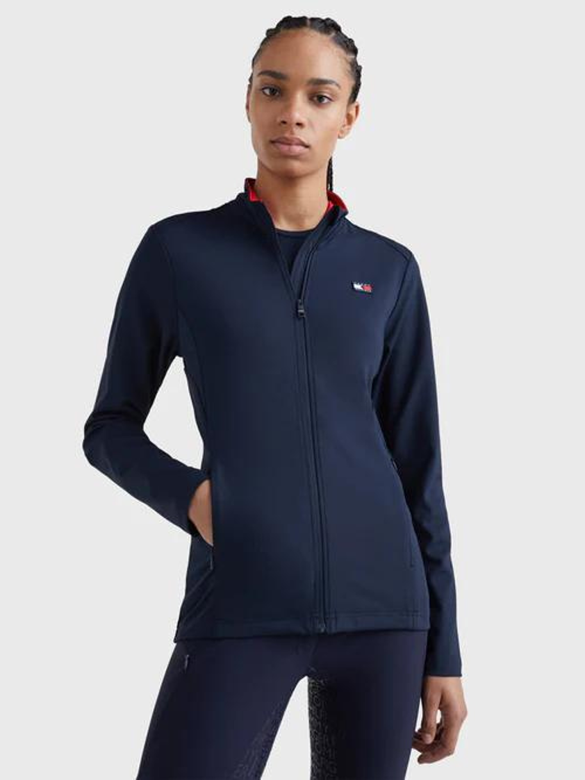 Desert Sky Tommy Hilfiger Performance Zip-Up Jacket