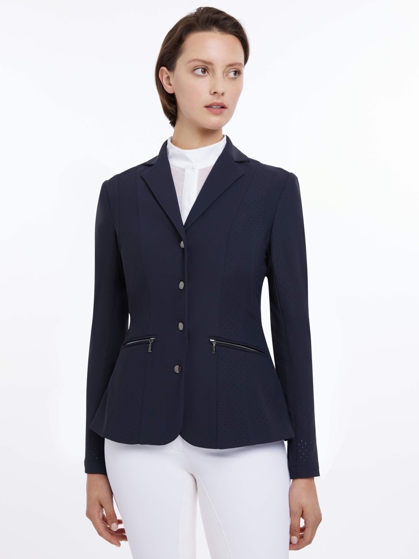 Navy LeMieux Jessica Mesh Show Jacket