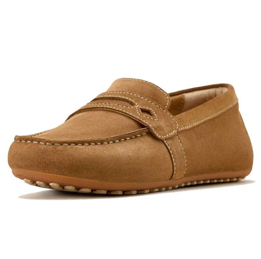 Caramel Suede Ariat Selene Driving Moc