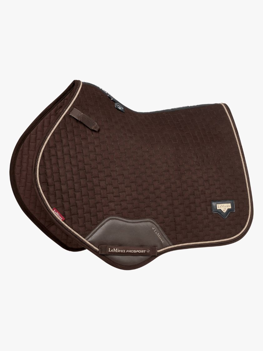 Navy Puissance Suede Close Contact Saddlecloth