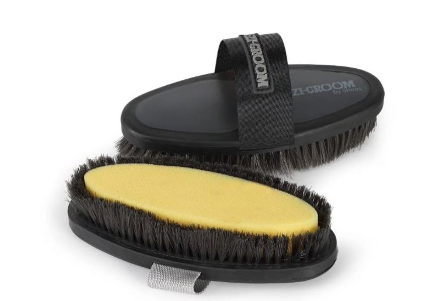 Black Ezi-Groom Body Wash Brush