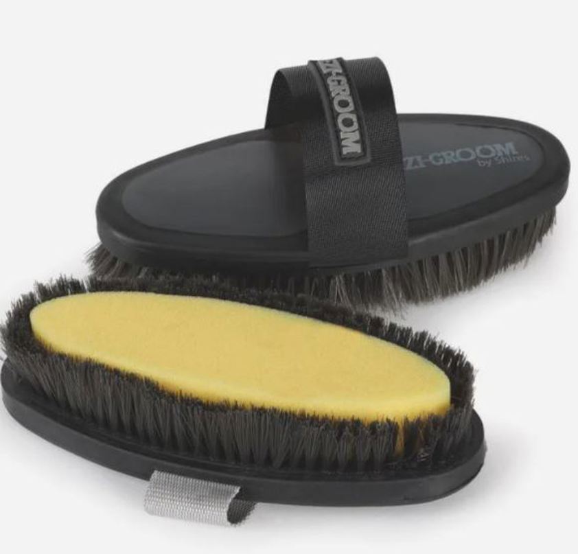 Black Ezi-Groom Body Wash Brush