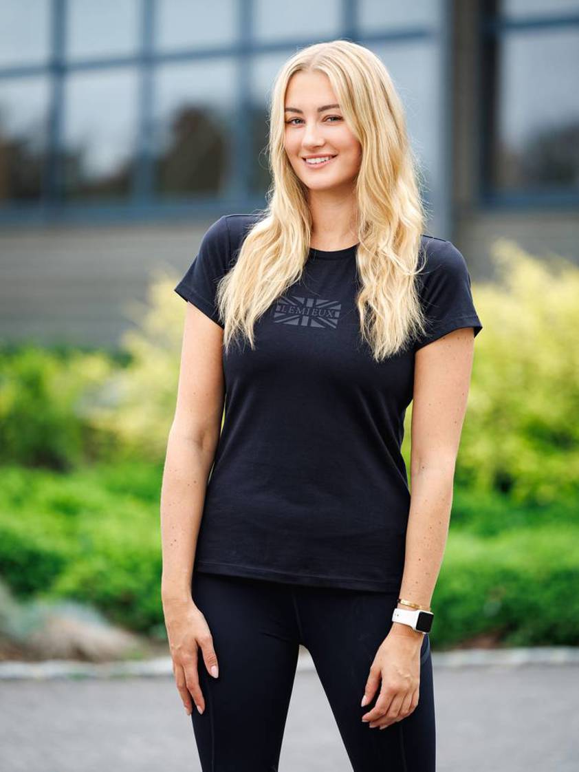 Navy LeMieux Union Jack T-Shirt