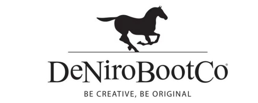 Blue De Niro Coloured Stretch Panel Boot