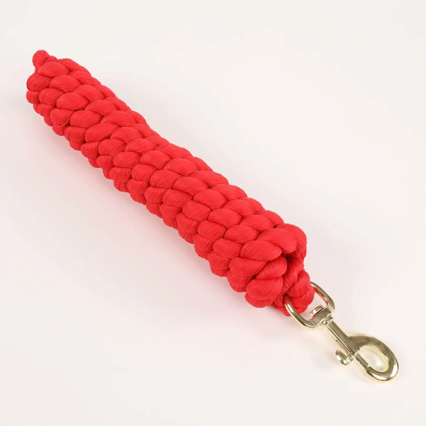 Red Shires Extra Long Lead Rope