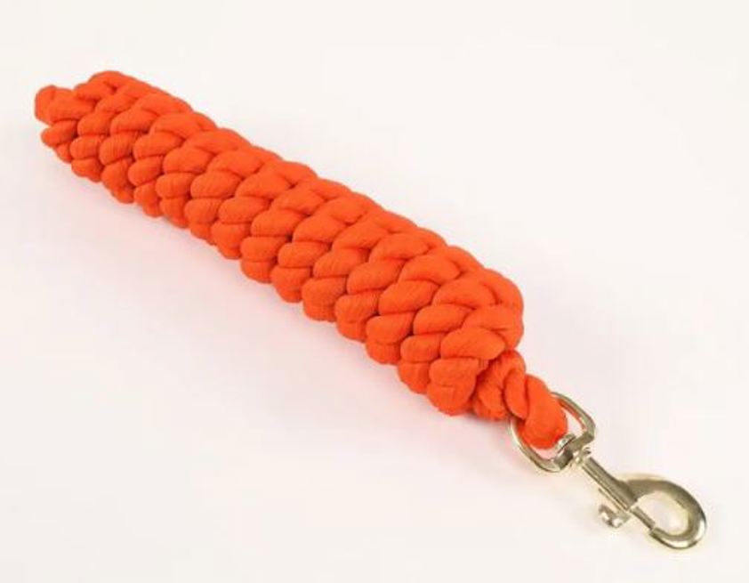 Orange Shires Extra Long Lead Rope