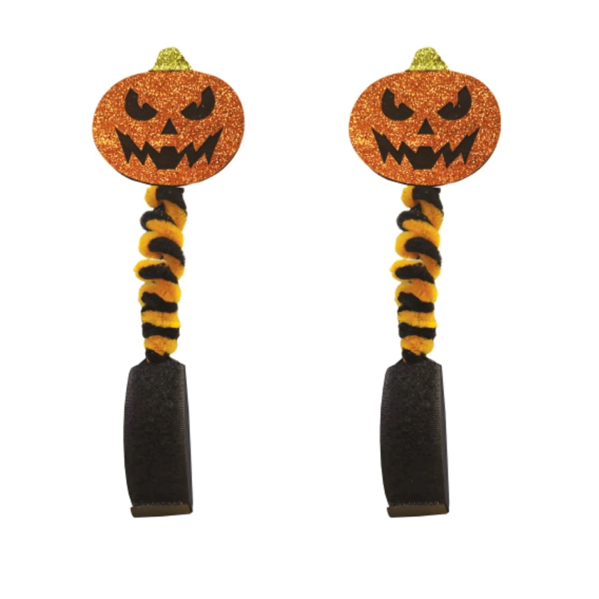 Wicket Pumpkin Equetech Bridle Boppers