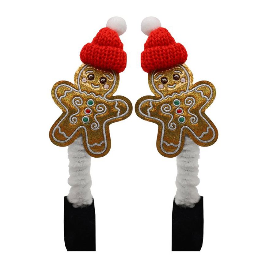 Gingerbread Man Equetech Christmas Bridle Boppers