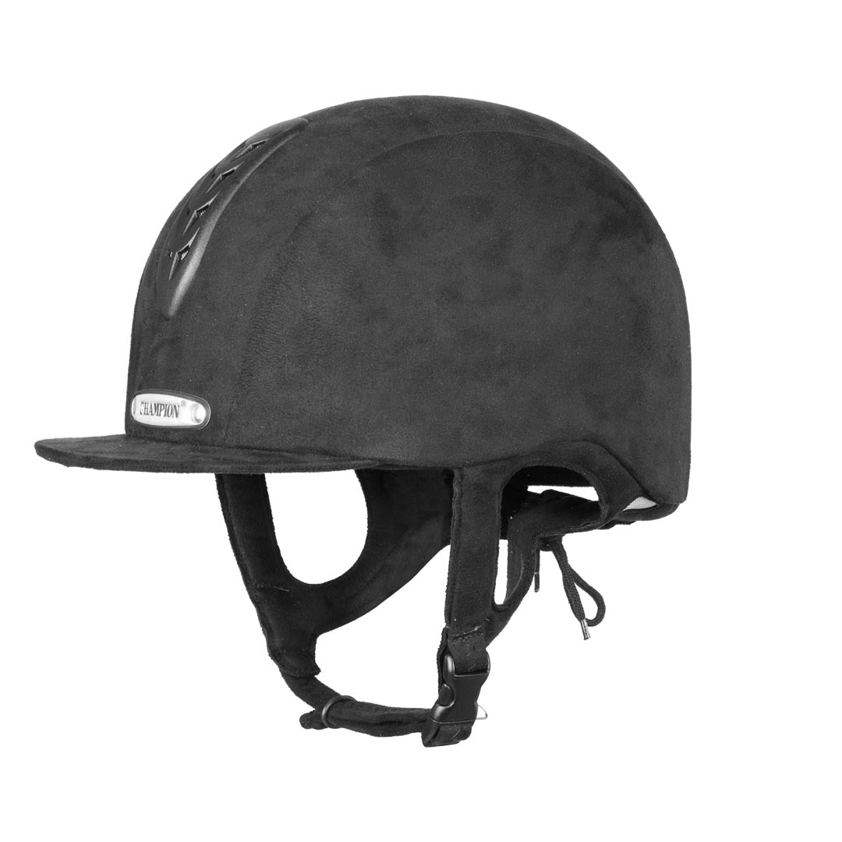 Black Junior X-Air Plus Riding Hat