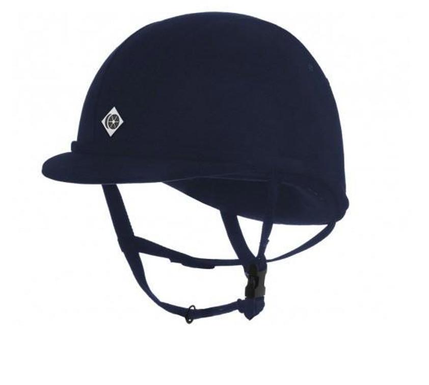 Midnight Blue YR8 Riding Hat