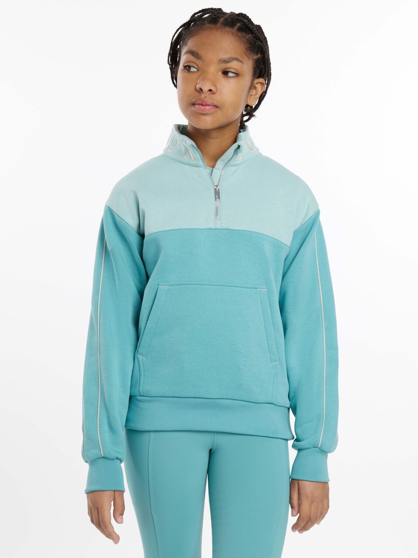 Lagoon LeMieux Young Rider Kate Quarter Zip Sweatshirt