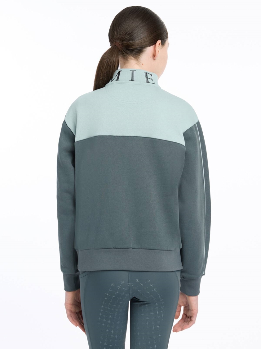 Petrol/Glacier LeMieux Young Rider Kate Quarter Zip Sweatshirt