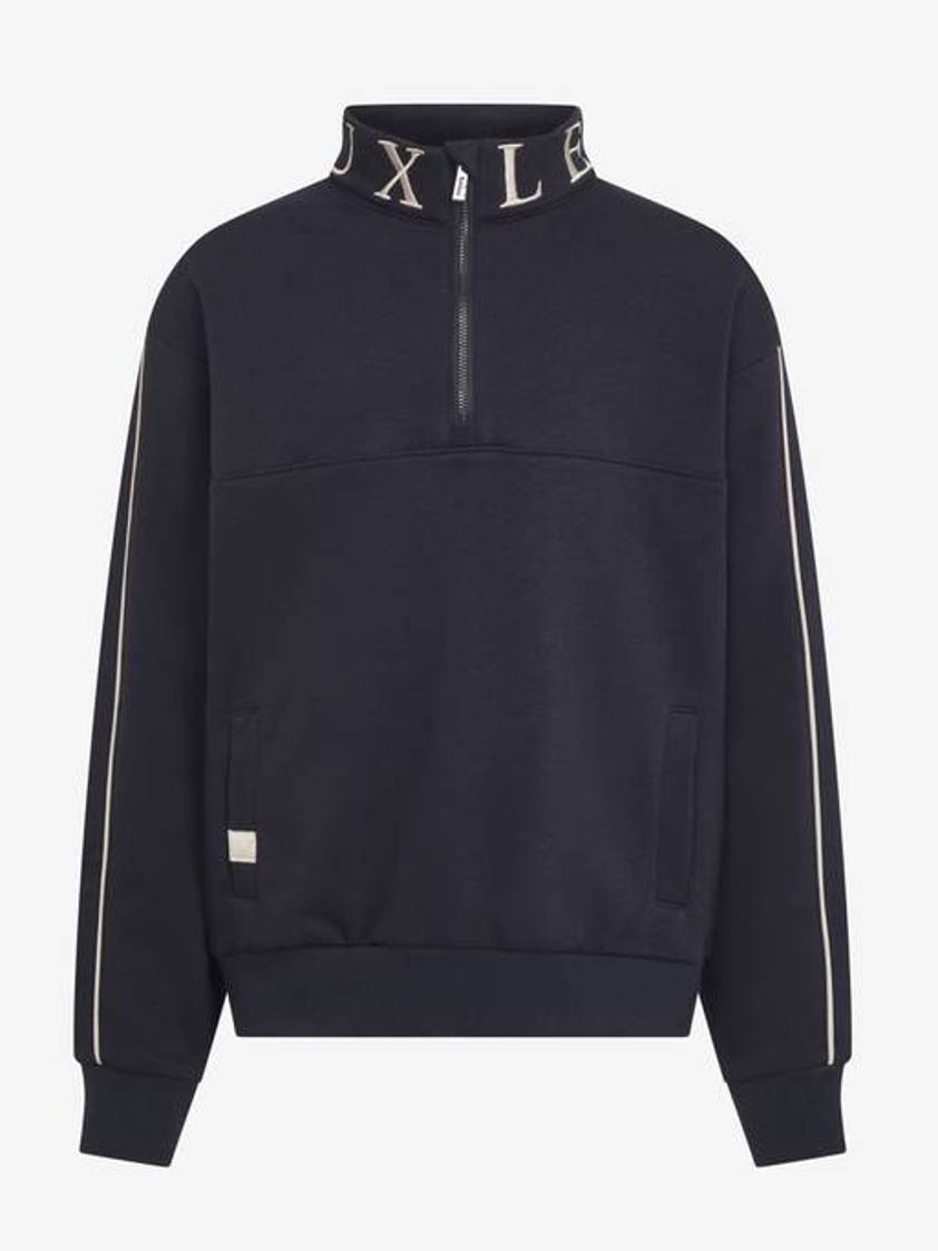 Navy LeMieux Young Rider Kate Quarter Zip Sweatshirt