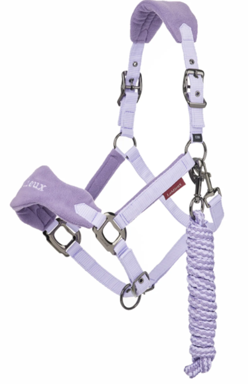 Benetton Blue LeMieux Vogue Headcollar&Lead Rope
