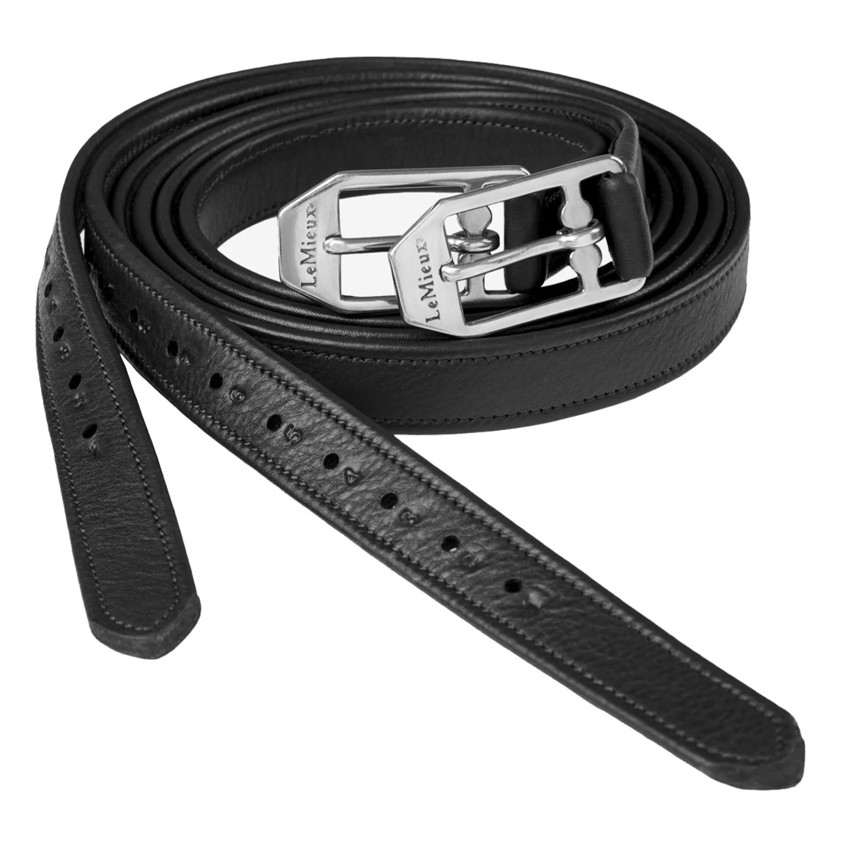 Black Arika Stirrup Leather
