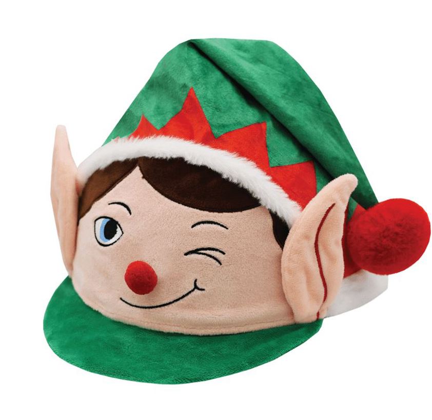 Cheeky Elf Christmas Hat Silks
