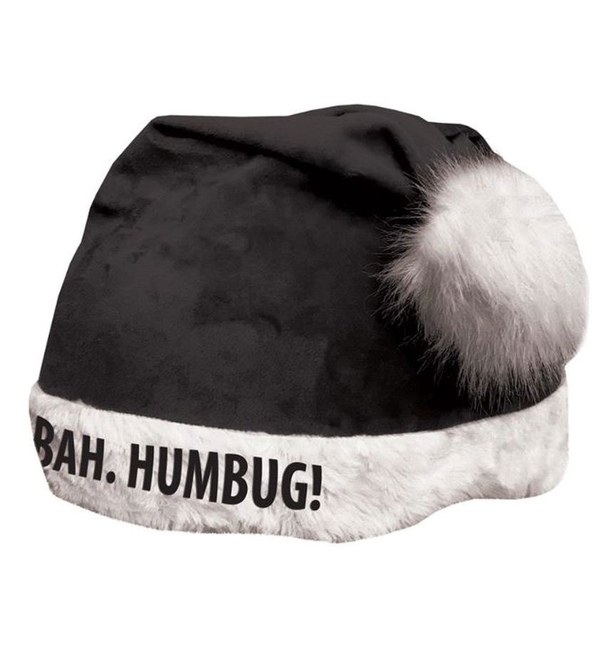 Bah Humbug Christmas Hat Silks