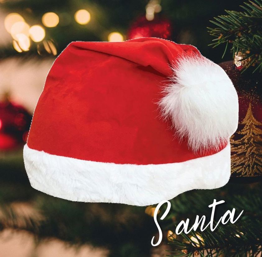 Santa Christmas Hat Silks